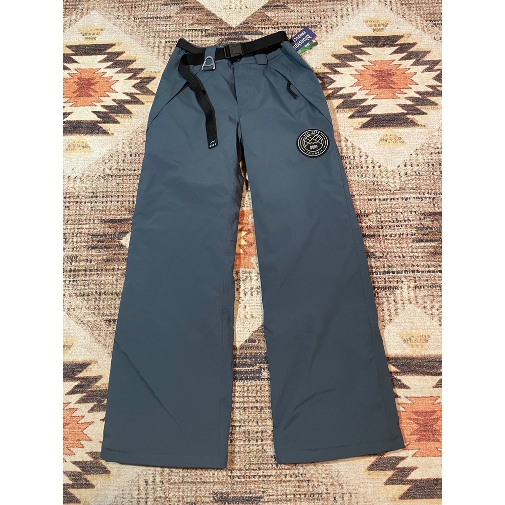 Dope Snow Blizzard W FW25 Snowboard Pants Blue Grey Womens 2XS New With Tags